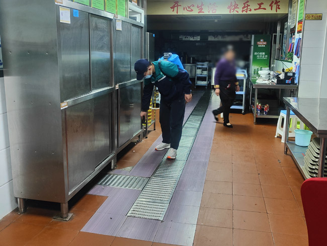 消杀现场